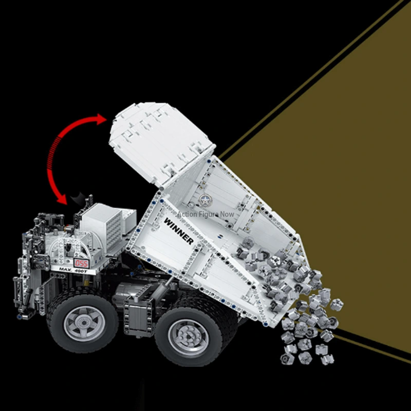 1382-Piece Remote Control Mining Truck 1382-Piece Remote Control Mining Truck