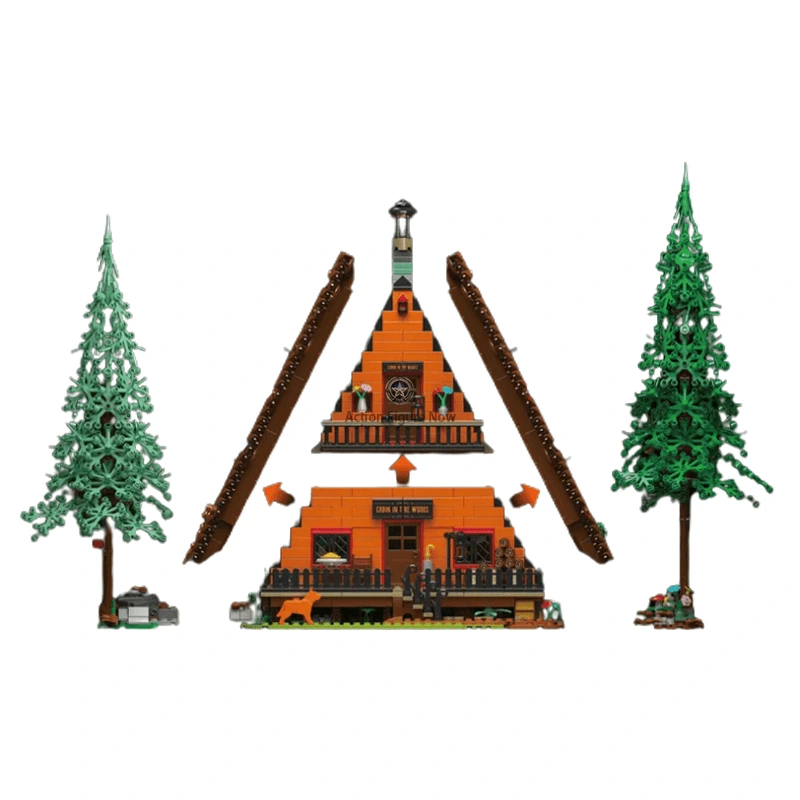 Wooden Cabin in the Enchanting Wilderness (3397 Pcs) Wooden Cabin in the Enchanting Wilderness (3397 Pcs)