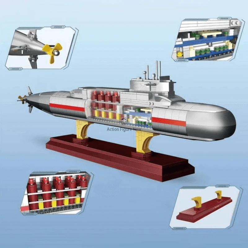 1019-Piece Type 092 Nuclear Submarine Model 1019-Piece Type 092 Nuclear Submarine Model