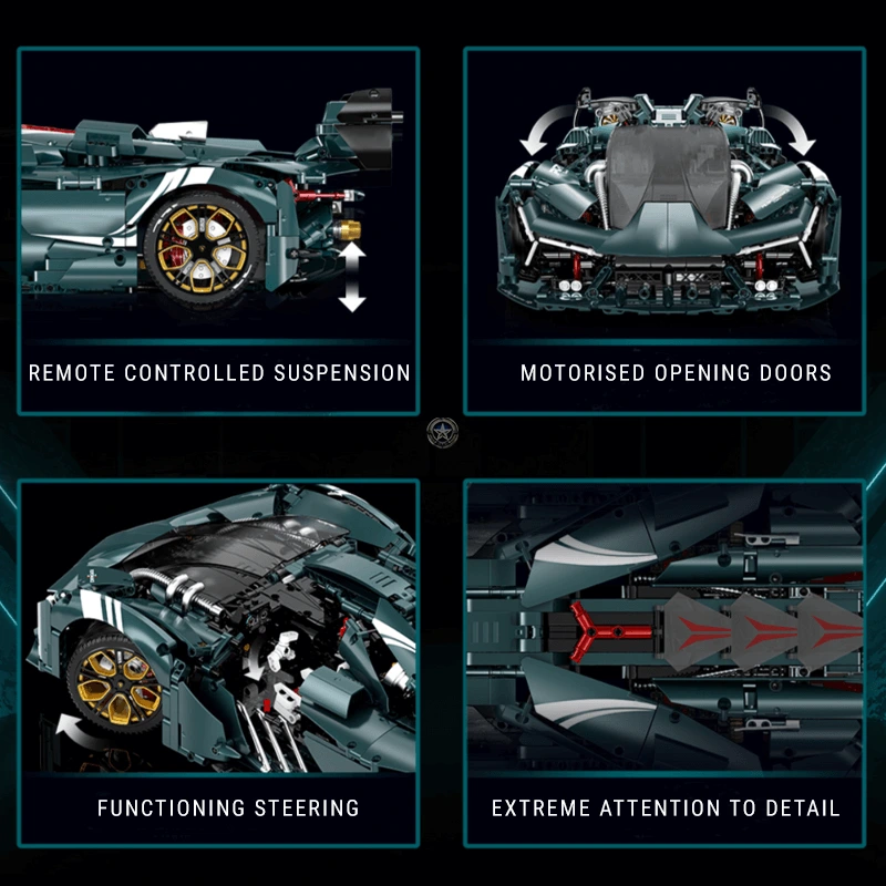 Ultimate 3465-Piece Italian Dream Supercar Ultimate 3465-Piece Italian Dream Supercar