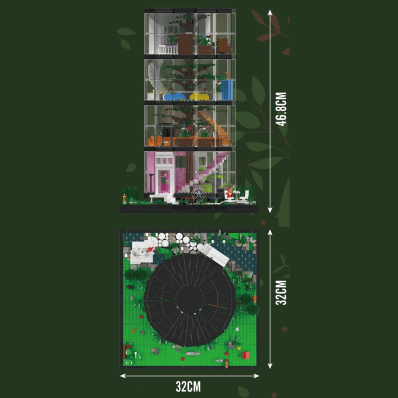 Mosaic Architectural Treehouse with Dome Mosaic Architectural Treehouse with Dome