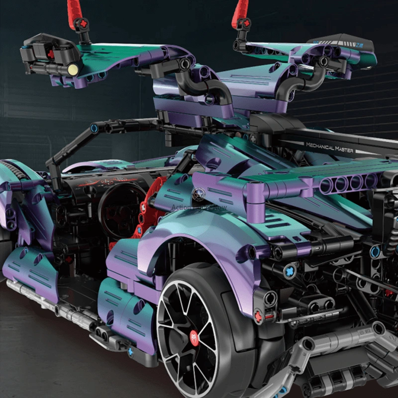 Drifting Supercar Realistic Building Blocks 2442pcs Drifting Supercar Realistic Building Blocks 2442pcs