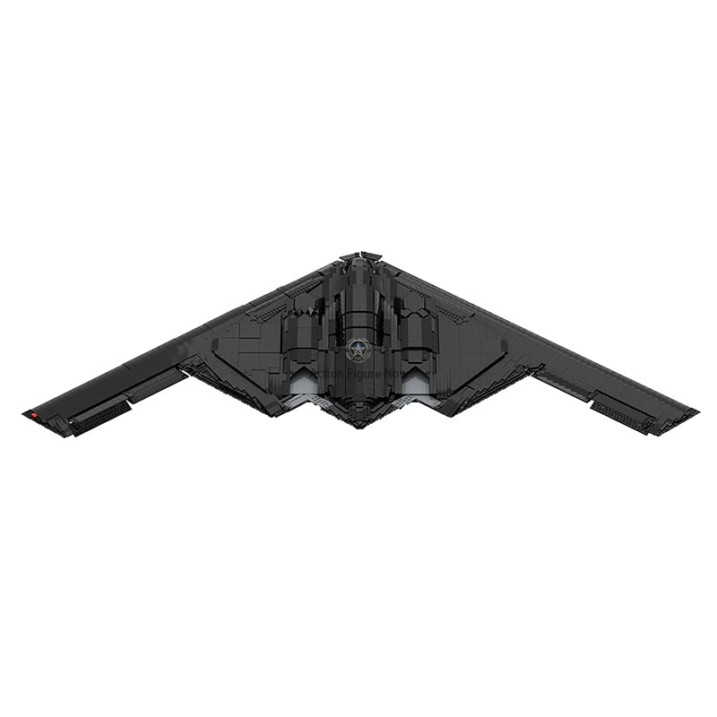 1968-Piece Stealth Jet Building Block Set 1968-Piece Stealth Jet Building Block Set