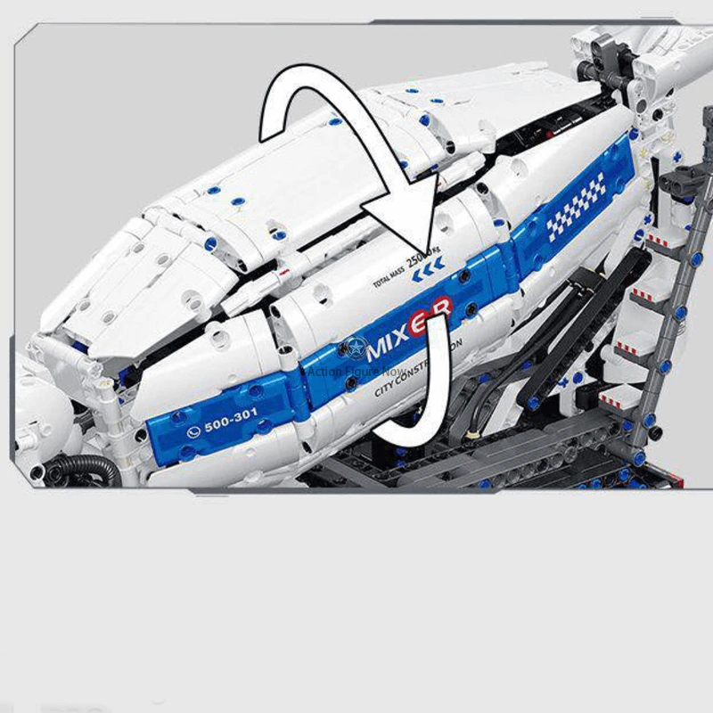 2431 Piece Remote Controlled Cement Truck 2431 Piece Remote Controlled Cement Truck