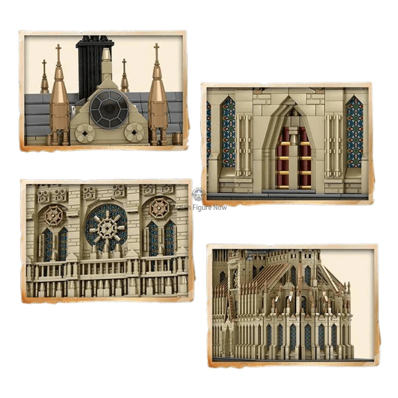 Notre Dame Cathedral: 8,867-Piece Architectural Masterpiece Notre Dame Cathedral: 8,867-Piece Architectural Masterpiece