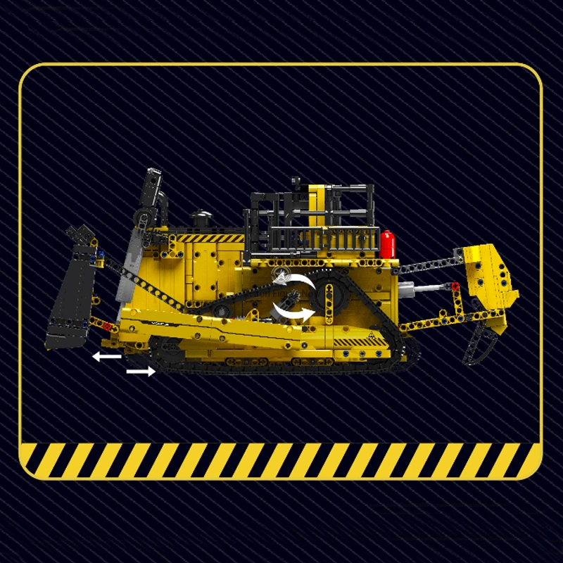 1507pcs Remote Control Bulldozer 1507pcs Remote Control Bulldozer