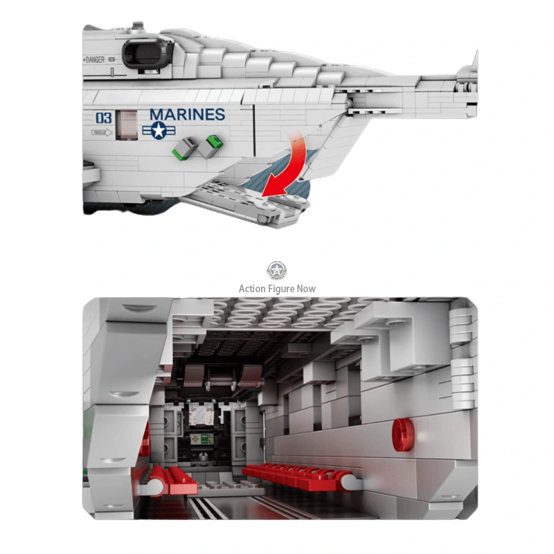 CH-53 Sea Stallion Transport Helicopter (2191 Pieces) CH-53 Sea Stallion Transport Helicopter (2191 Pieces)