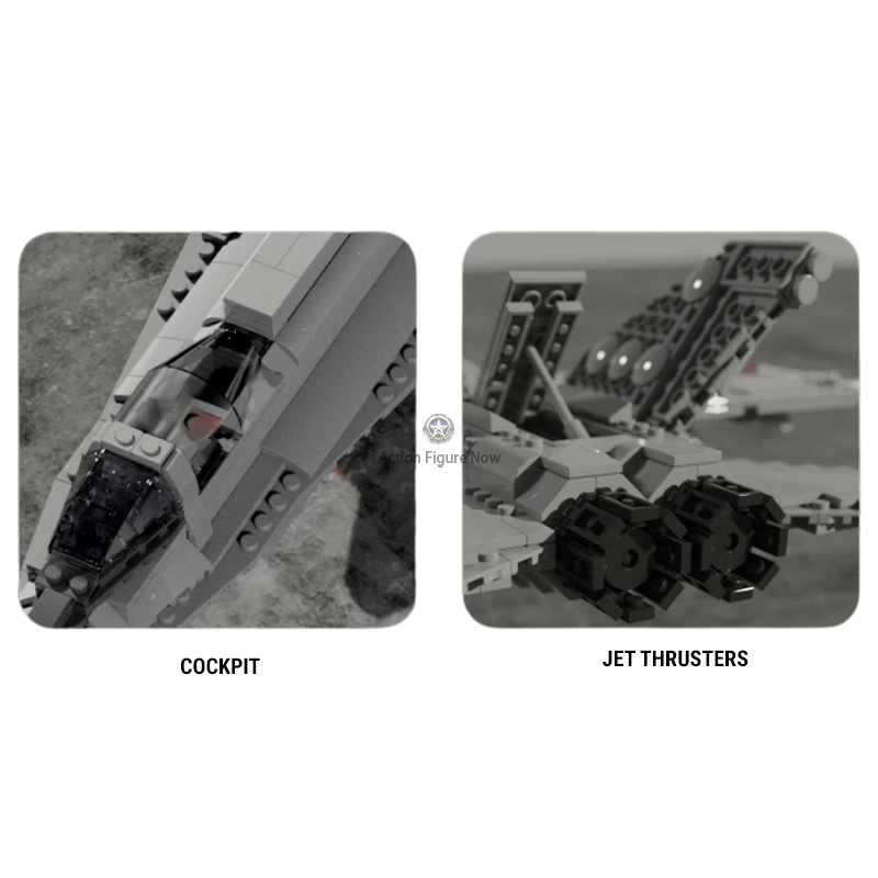 F-18 Super Hornet Fighter Jet Building Blocks - 1386 Pieces F-18 Super Hornet Fighter Jet Building Blocks - 1386 Pieces
