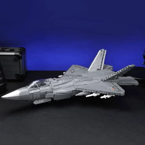 J-35 Stealth Fighter Building Blocks Set (2635 Pieces)