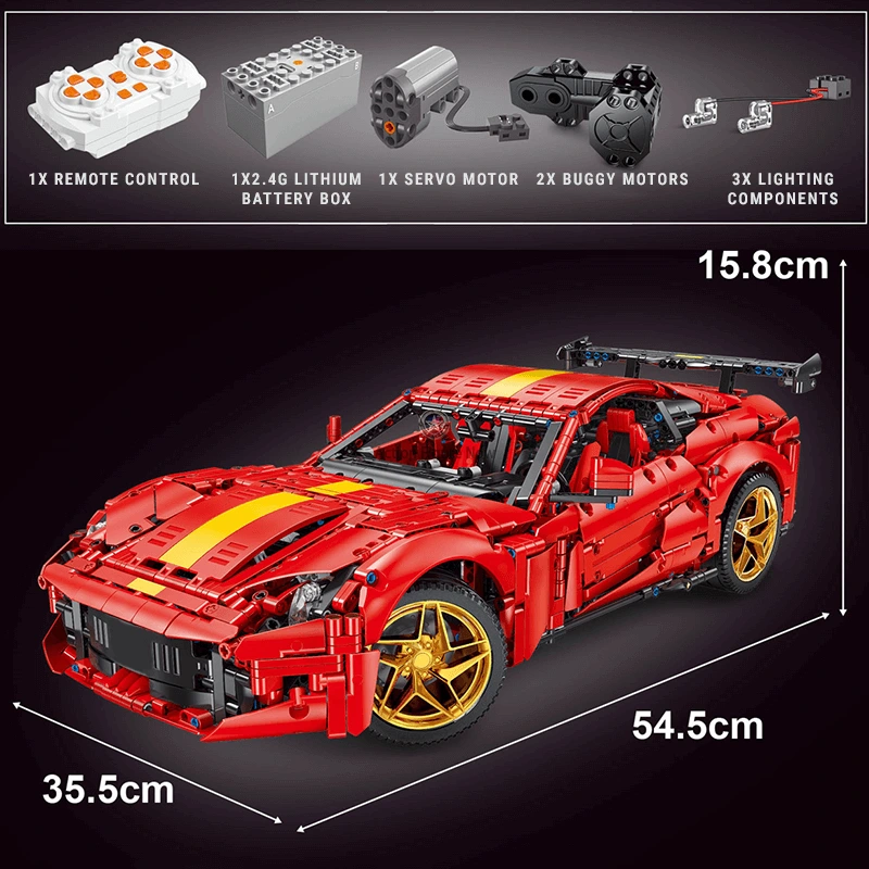 Italian Masterpiece: The Ultimate Coupe 2925PCS Italian Masterpiece: The Ultimate Coupe 2925PCS