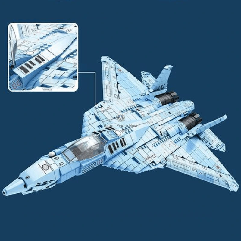 SU-57 Felon 1455pcs Fighter Plane Building Blocks Set SU-57 Felon 1455pcs Fighter Plane Building Blocks Set