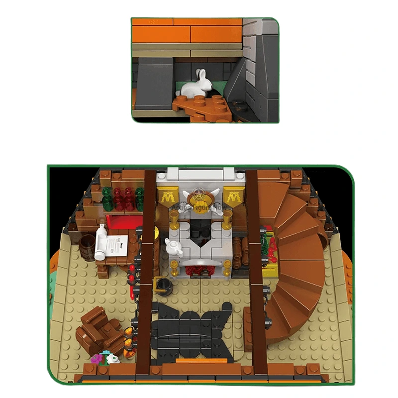 Wooden Cabin in the Enchanting Wilderness (3397 Pcs) Wooden Cabin in the Enchanting Wilderness (3397 Pcs)