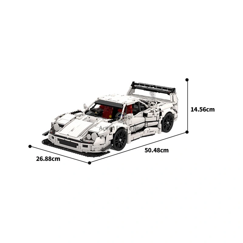 2843-Piece Ultimate Widebody Italian Supercar 2843-Piece Ultimate Widebody Italian Supercar
