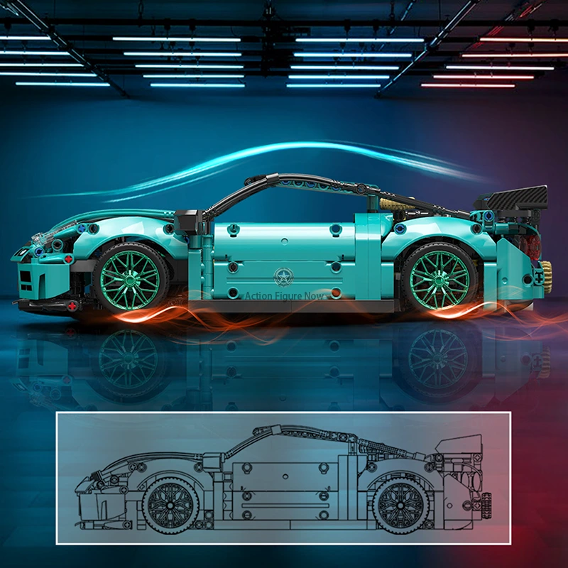 1189pcs Remote Controlled R35 Nissan GT-R 1189pcs Remote Controlled R35 Nissan GT-R