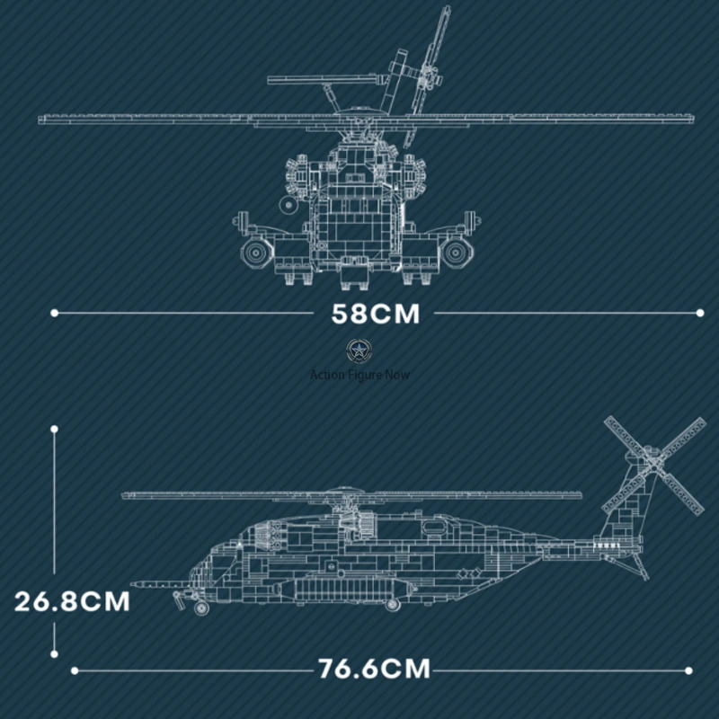 CH-53 Sea Stallion Transport Helicopter (2191 Pieces) CH-53 Sea Stallion Transport Helicopter (2191 Pieces)