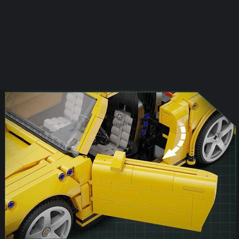 RUF CTR Yellow Bird 1514 Piece Building Block Set RUF CTR Yellow Bird 1514 Piece Building Block Set