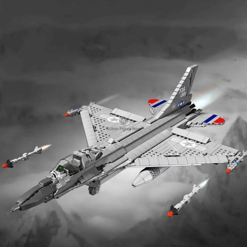 1426 Piece F-16 Fighter Jet Building Blocks Set 1426 Piece F-16 Fighter Jet Building Blocks Set