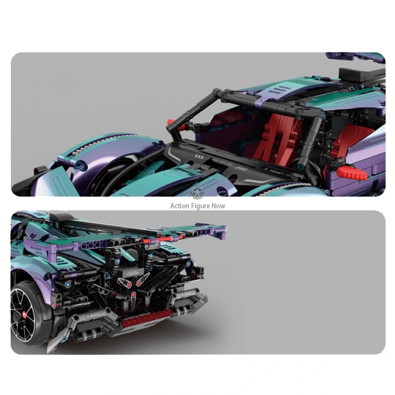Drifting Supercar Realistic Building Blocks 2442pcs Drifting Supercar Realistic Building Blocks 2442pcs