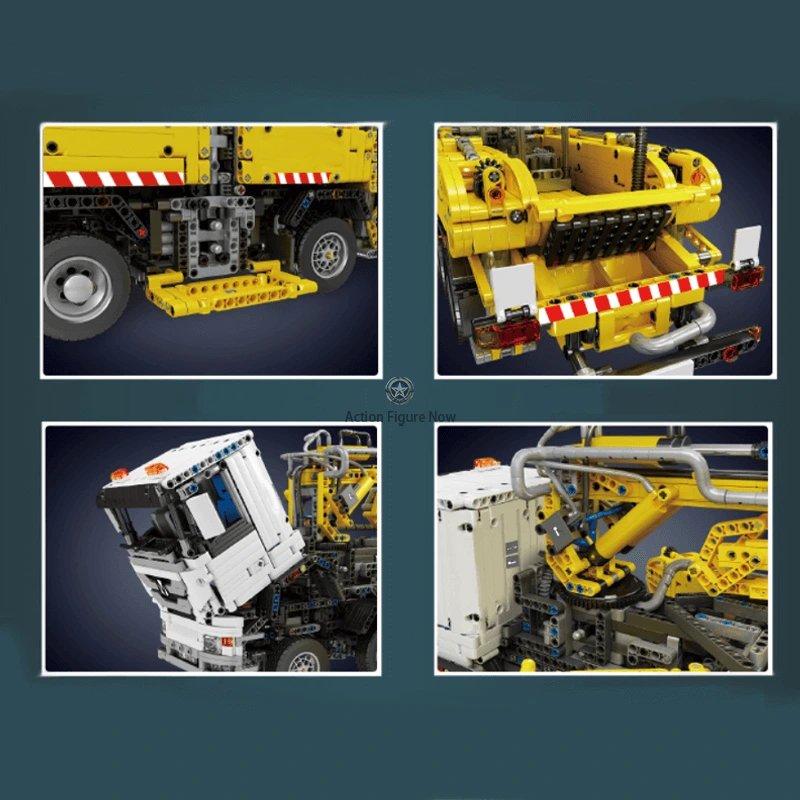 Concrete Pump Truck Building Blocks Set (4367 Pieces) Concrete Pump Truck Building Blocks Set (4367 Pieces)