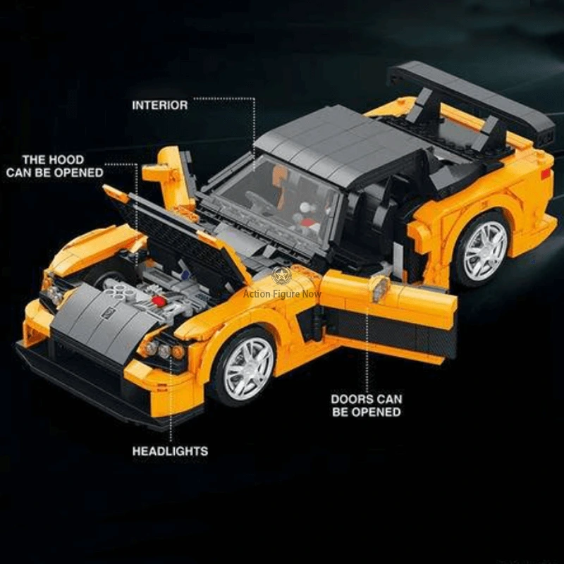 Veilside Fortune RX-7 1481PCS Building Blocks Kit Veilside Fortune RX-7 1481PCS Building Blocks Kit