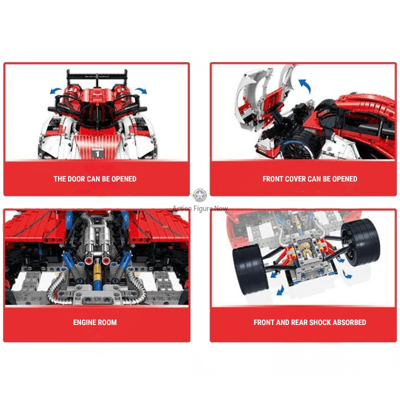 2023 Le Mans Hypercar Building Blocks Set (3459 Pieces) 2023 Le Mans Hypercar Building Blocks Set (3459 Pieces)