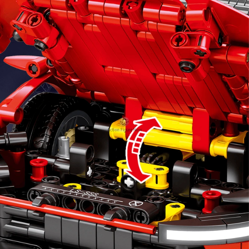 1482-Piece Remote-Controlled Italian Hypercar 1482-Piece Remote-Controlled Italian Hypercar