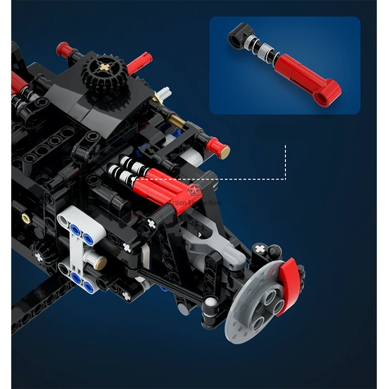 Supercar Blue Block Building Set Supercar Blue Block Building Set