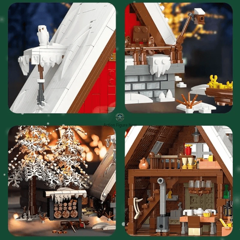 Winter Cabin 2354 Piece Model Cabin Building Kit Winter Cabin 2354 Piece Model Cabin Building Kit