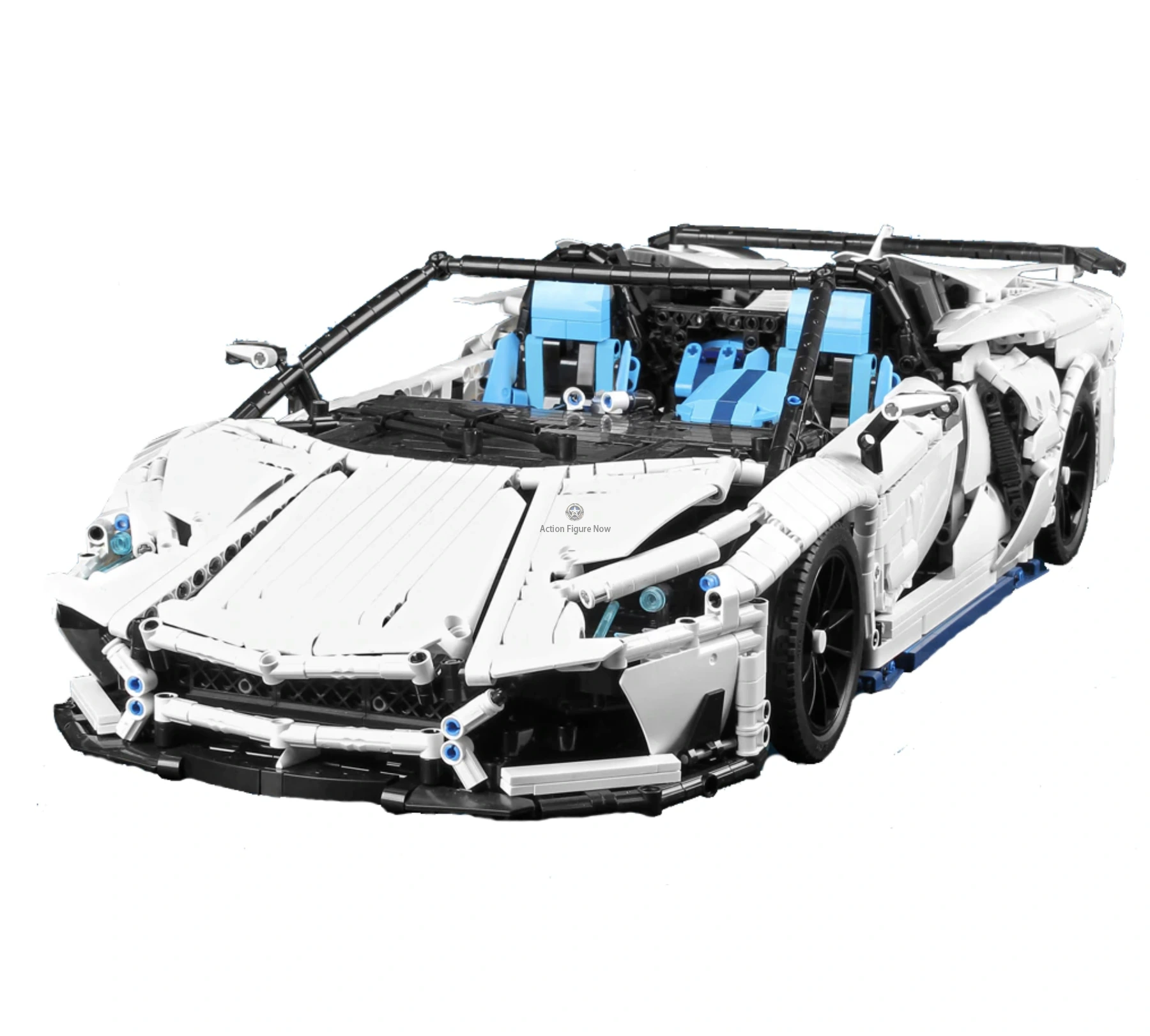 Remote Controlled Sports Convertible White Lamborghini Aventador SV 4037pcs Remote Controlled Sports Convertible White Lamborghini Aventador SV 4037pcs