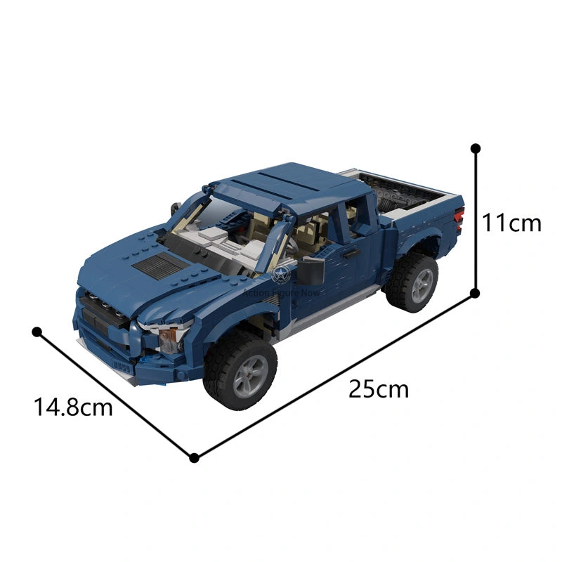SUV 1258-Piece Buildable Set