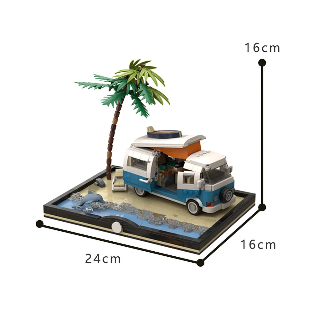 Classic Camper Van at the Beach (962 Pieces) Classic Camper Van at the Beach (962 Pieces)