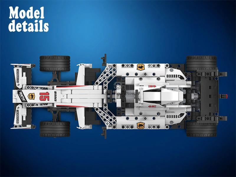Formula 1 Remote Control Single Seater Race Car (749 Pieces) Formula 1 Remote Control Single Seater Race Car (749 Pieces)