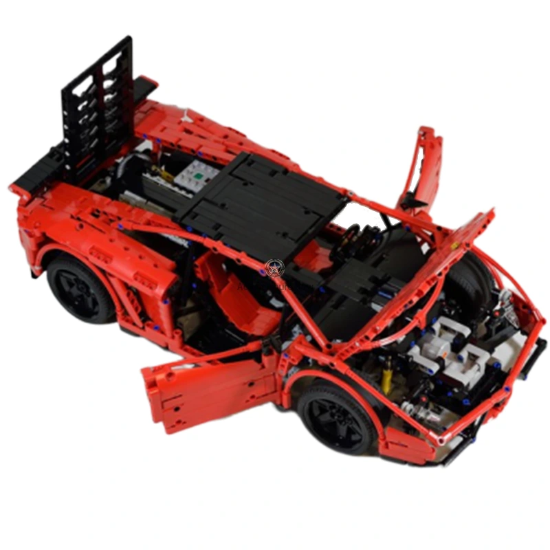 1676PCS Crimson Bull Remote Control Building Blocks 1676PCS Crimson Bull Remote Control Building Blocks