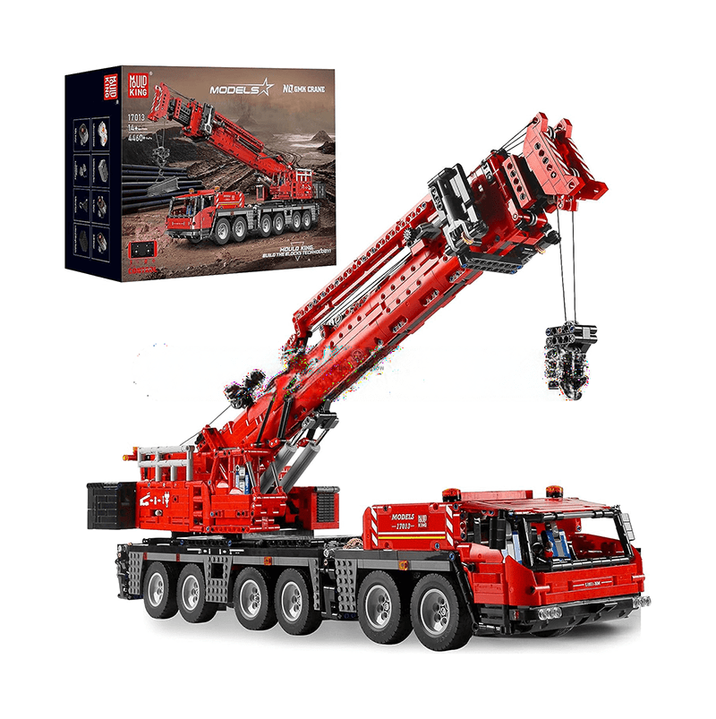 ActionFigureNow 17013 GMK Remote Control Mobile Crane Construction Kit - 4,460 Pieces ActionFigureNow 17013 GMK Remote Control Mobile Crane Construction Kit - 4,460 Pieces