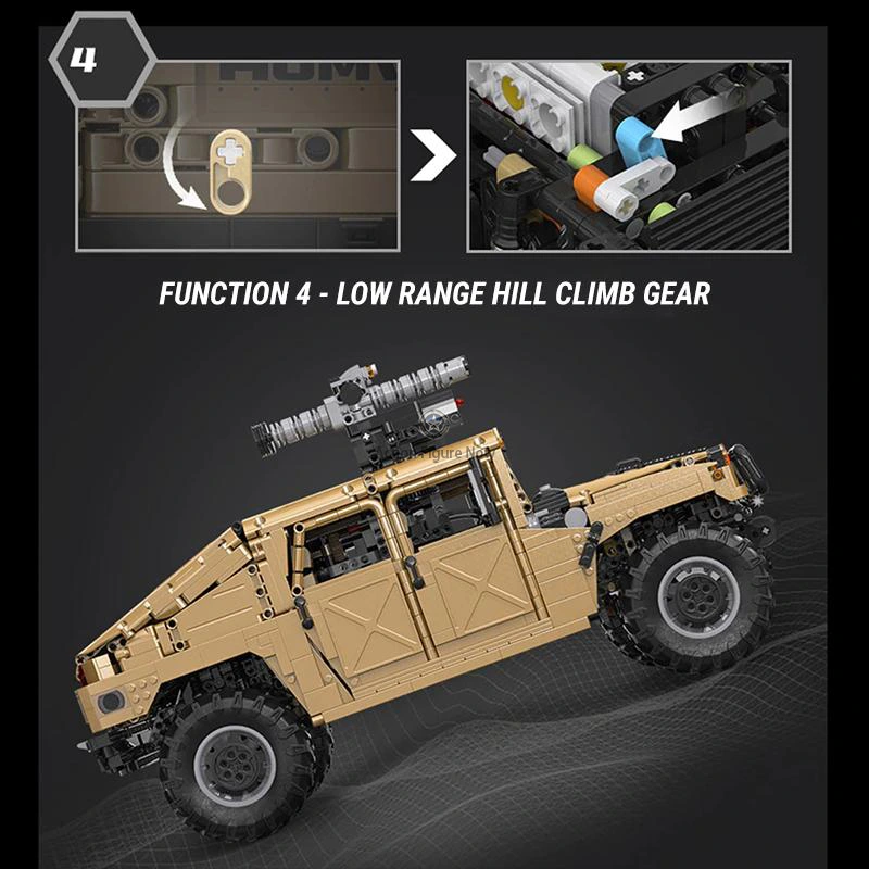 16-in-1 Remote Control Off-Road Vehicle Building Blocks 16-in-1 Remote Control Off-Road Vehicle Building Blocks