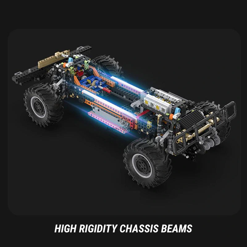 16-in-1 Remote Control Off-Road Vehicle Building Blocks 16-in-1 Remote Control Off-Road Vehicle Building Blocks