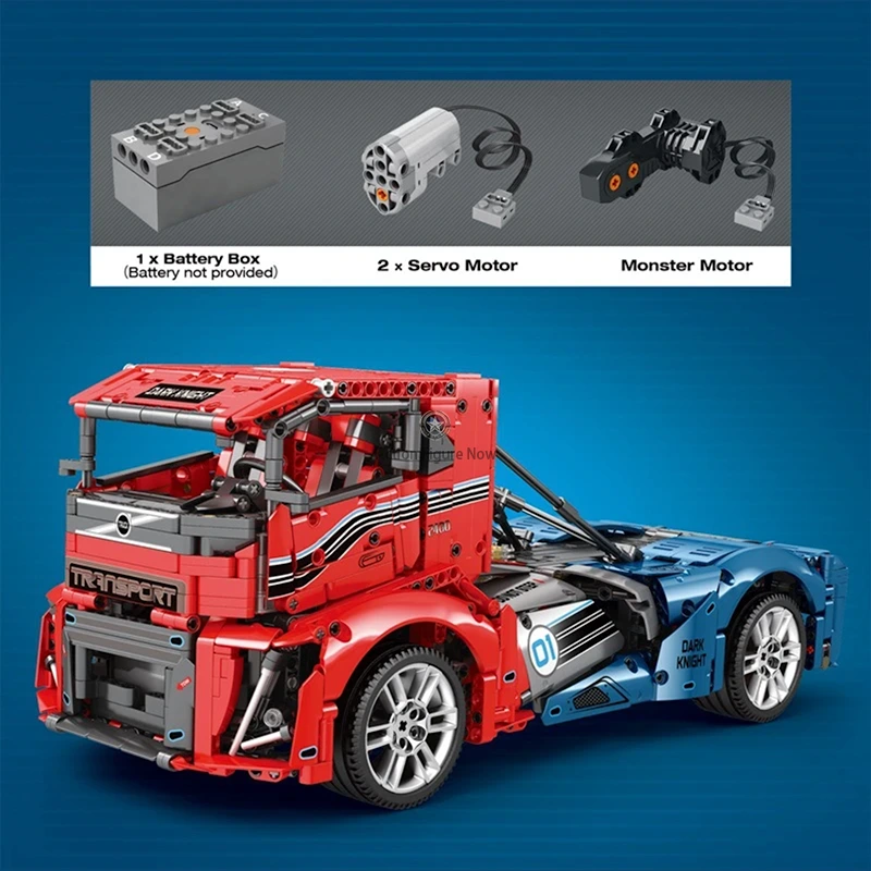 2115pcs Remote Control Racing Truck Set 2115pcs Remote Control Racing Truck Set