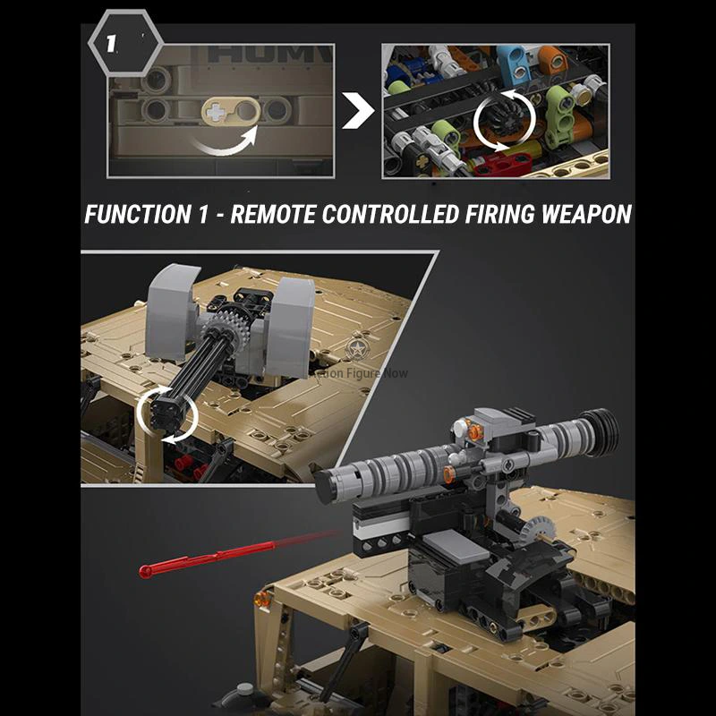 16-in-1 Remote Control Off-Road Vehicle Building Blocks 16-in-1 Remote Control Off-Road Vehicle Building Blocks