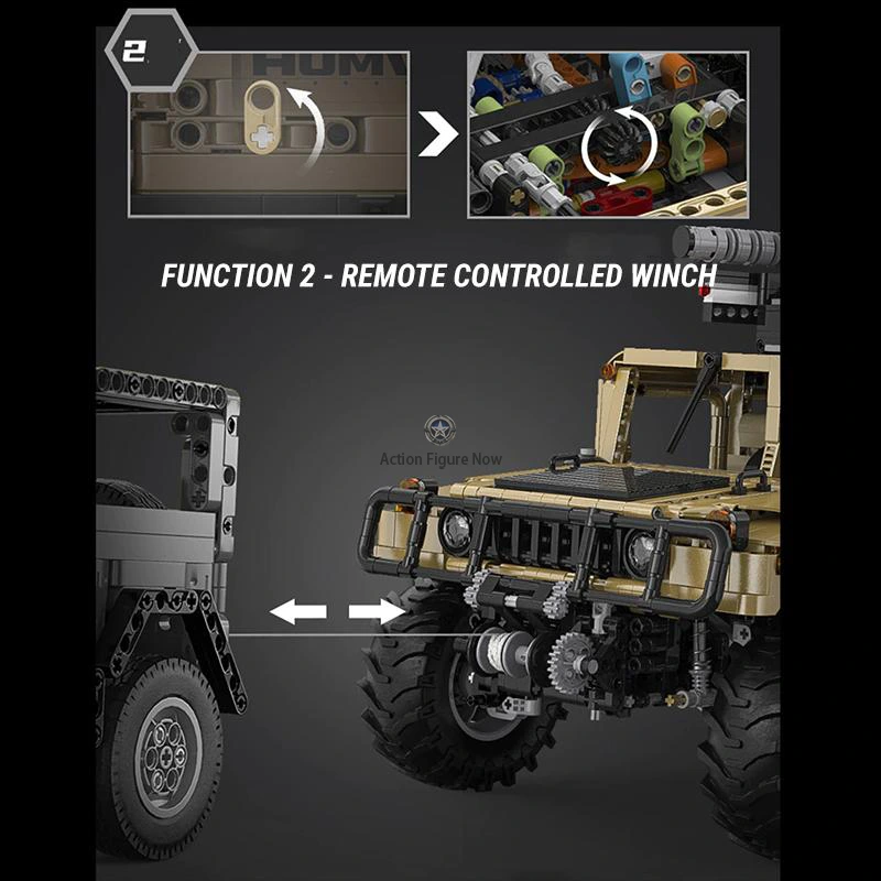 16-in-1 Remote Control Off-Road Vehicle Building Blocks 16-in-1 Remote Control Off-Road Vehicle Building Blocks