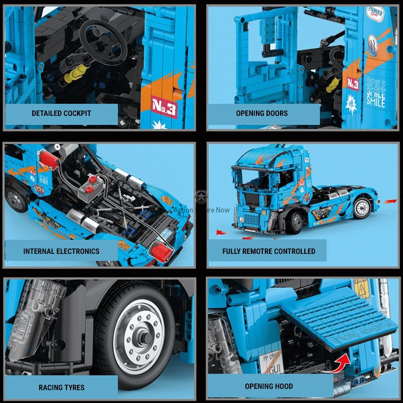 The Unstoppable Off-Road Beast: 3654pcs Racing Truck The Unstoppable Off-Road Beast: 3654pcs Racing Truck