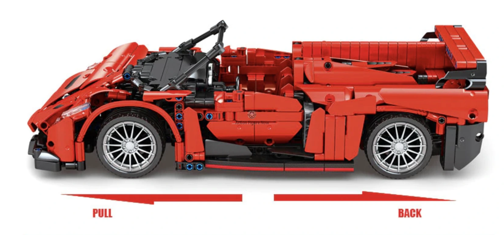 1313pcs Red Venom Hypercar 1313pcs Red Venom Hypercar