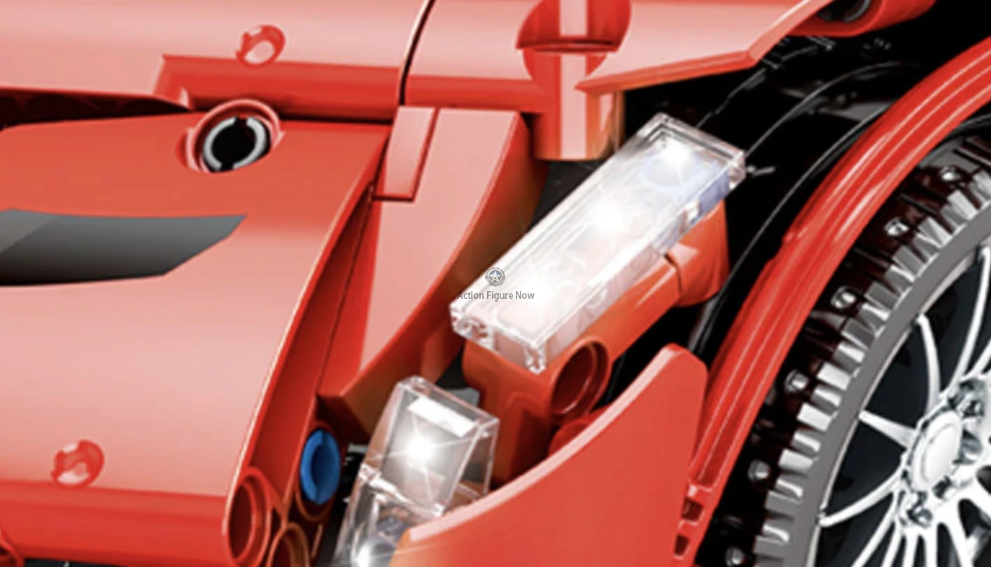 1313pcs Red Venom Hypercar 1313pcs Red Venom Hypercar