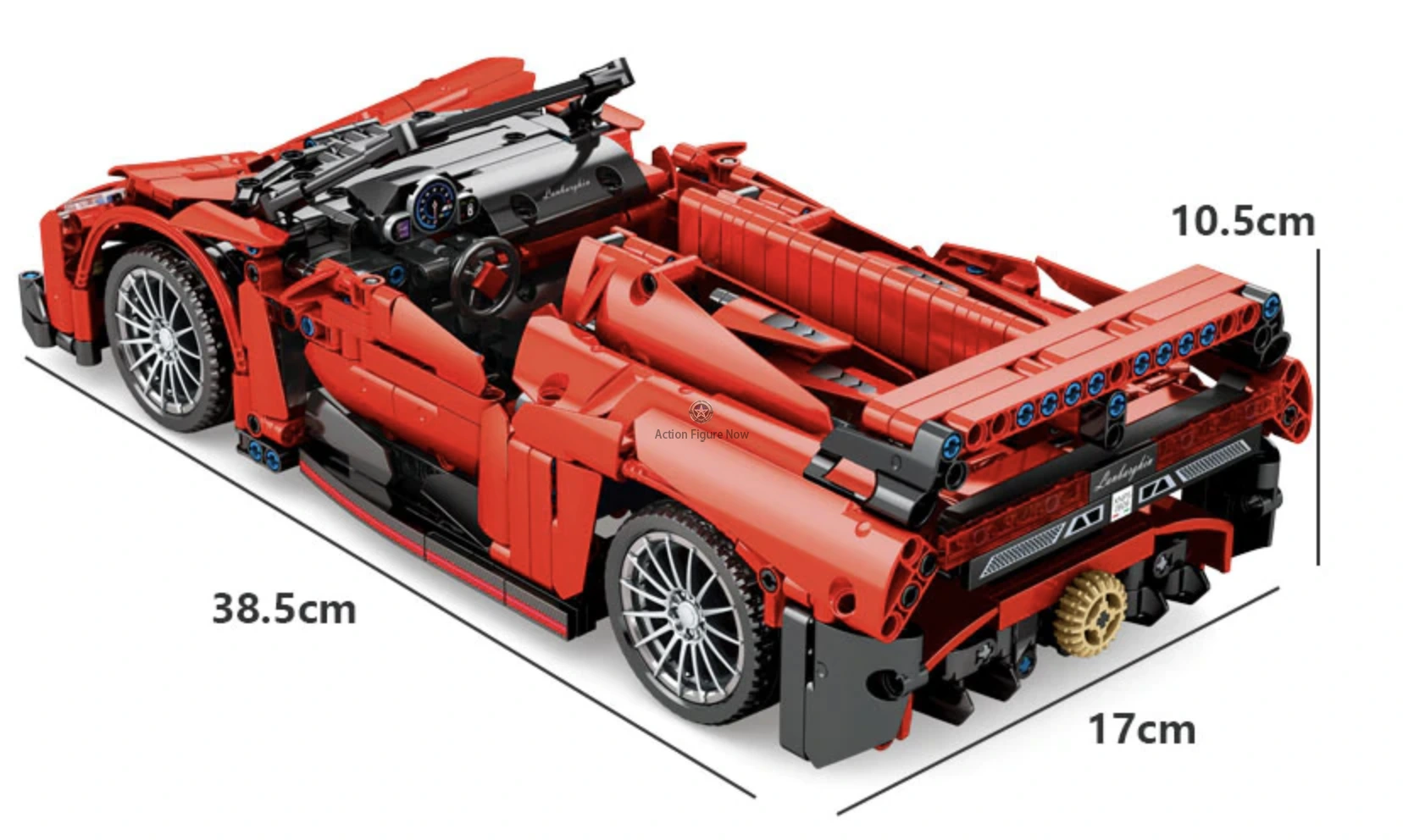 1313pcs Red Venom Hypercar 1313pcs Red Venom Hypercar