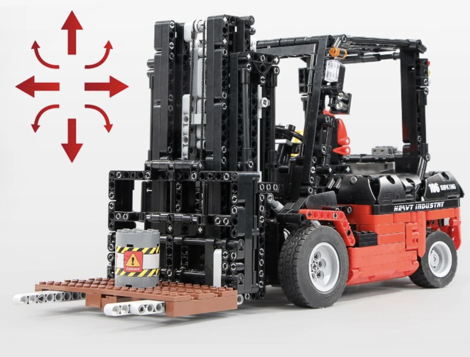 1718pcs Remote Control Forklift Truck 1718pcs Remote Control Forklift Truck