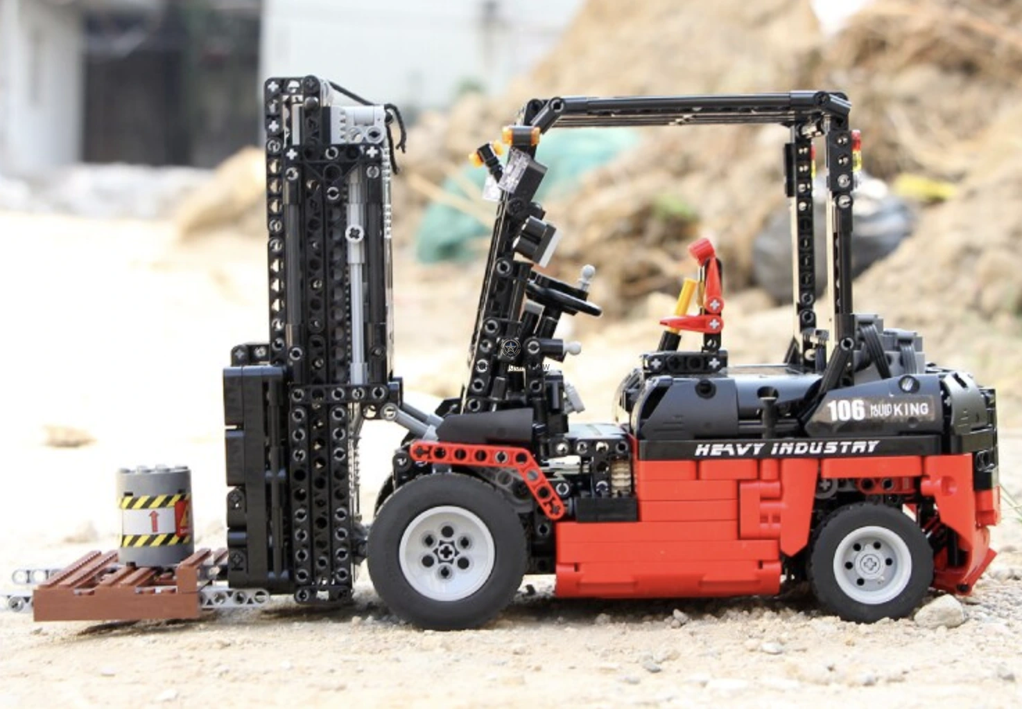 1718pcs Remote Control Forklift Truck 1718pcs Remote Control Forklift Truck