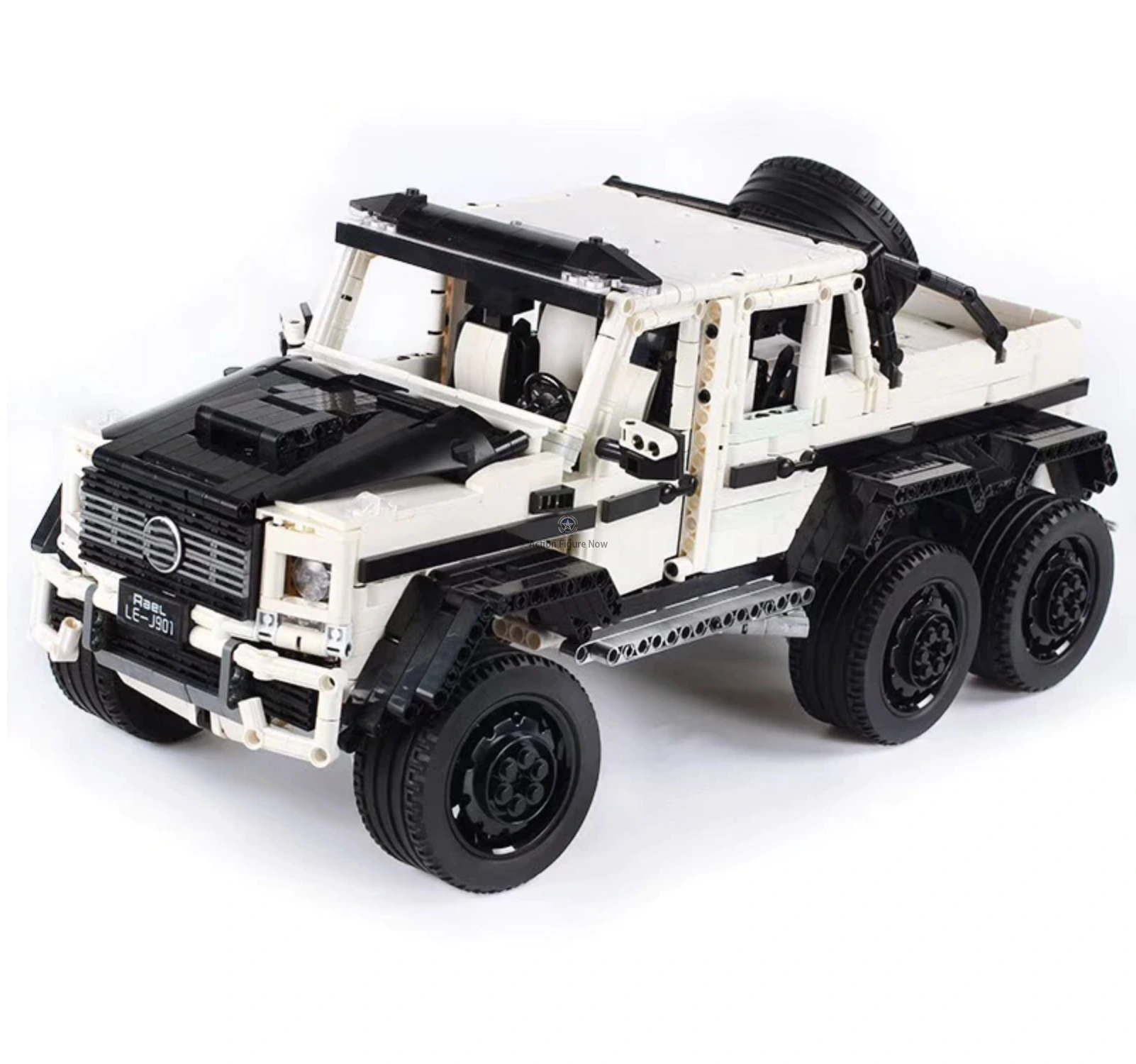 6x6 Truck - Arctic Blue - 3309 Pieces Monster Assembly - Building Blocks Edition 6x6 Truck - Arctic Blue - 3309 Pieces Monster Assembly - Building Blocks Edition