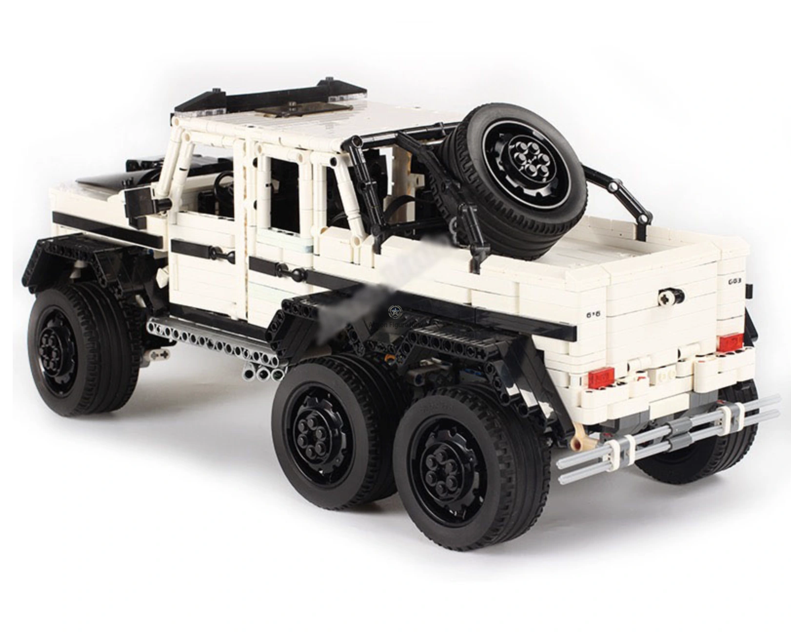 6x6 Truck - Arctic Blue - 3309 Pieces Monster Assembly - Building Blocks Edition 6x6 Truck - Arctic Blue - 3309 Pieces Monster Assembly - Building Blocks Edition