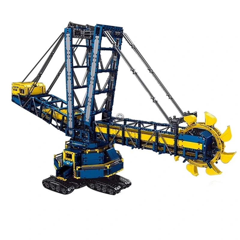 4587PCS Remote Control Bucket Wheel Excavator Construction Building Blocks Set 4587PCS Remote Control Bucket Wheel Excavator Construction Building Blocks Set