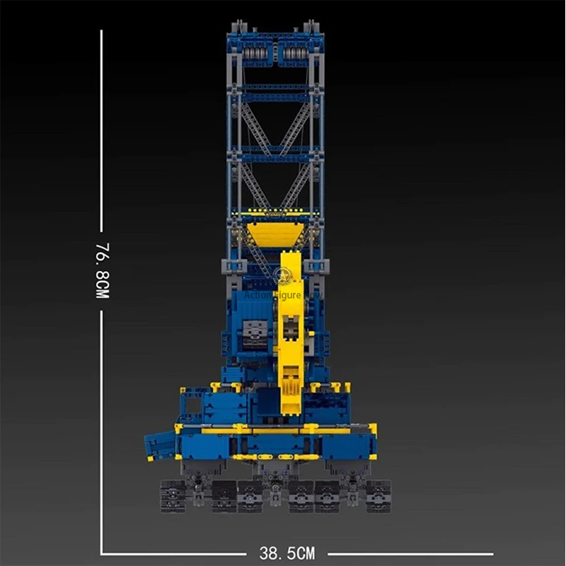 4587PCS Remote Control Bucket Wheel Excavator Construction Building Blocks Set 4587PCS Remote Control Bucket Wheel Excavator Construction Building Blocks Set