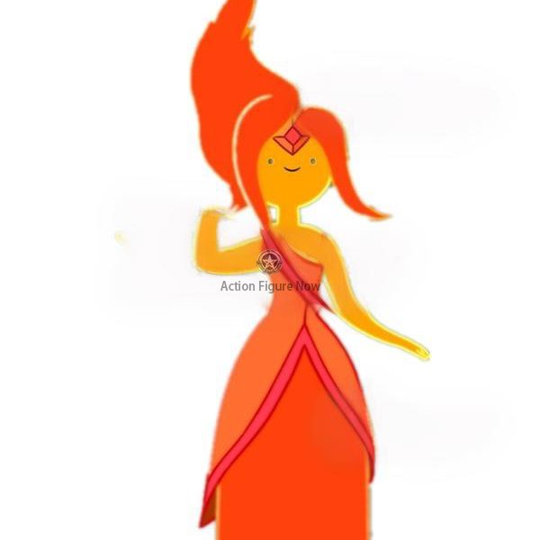 Adventure Time With Finn and Jake: Flame Princess Long Gown Cosplay Costume